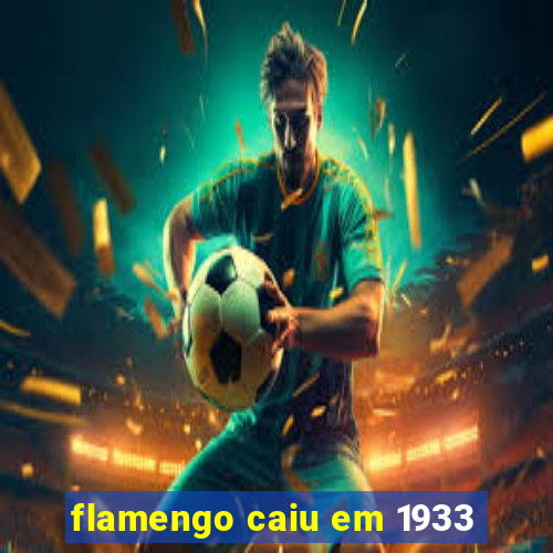 flamengo caiu em 1933